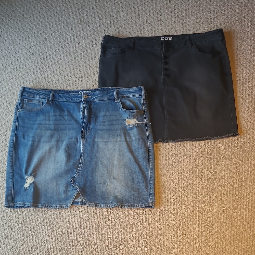 Warehouse One Denim Skirts